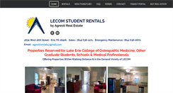 Desktop Screenshot of eriestudentrentals.com